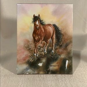 Ceramic Horse Tile